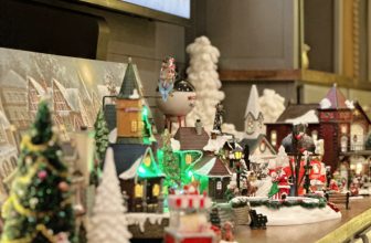 Our Basement Tour With Enjoyable, Conventional Christmas Decor | Thrifty Decor Chick