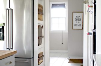 Three Intelligent Methods to Add Storage Round a Fridge | Thrifty Decor Chick