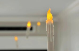 Hanging Whimsical Floating “Harry Potter” Candles for Fall | Thrifty Decor Chick