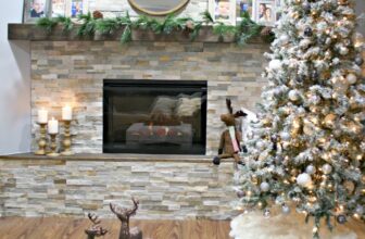 20 Attractive Christmas Mantel Adorning Concepts | Thrifty Decor Chick