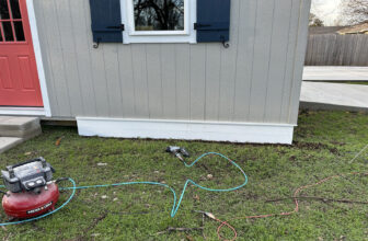 Adding Skirting To The Workshop, Part 1