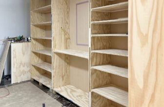 Closet Progress – It’s Starting To Take Shape! (Plus, A Design Change Based On Your Suggestions)