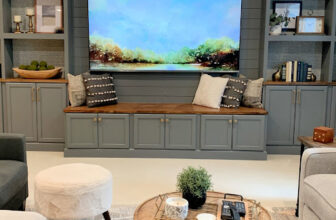 How To Hide TV Components and Still Use Your Remote | Thrifty Decor Chick