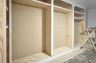 Adding Flourish And Pretty Molding To My Closet Cabinets