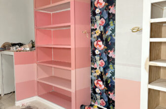 More Walk-In Closet Paint Color Ideas – Testing Pinks And Corals