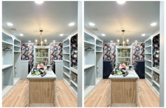 The Finished Washer/Dryer Cabinets And Window Wall