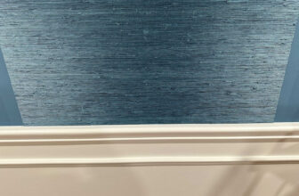 Grasscloth Wallpaper Installation Underway! – Addicted 2 Decorating®