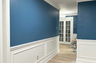 The Bedroom Wainscoting And Trim Is Finished!