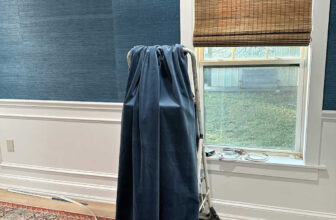 Bedroom Drapery Options (One Fabric, Two Options, Two Different Looks)