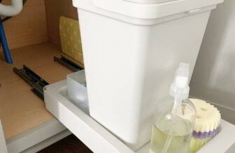 Making the Most of Storage Space Under the Sink | Thrifty Decor Chick