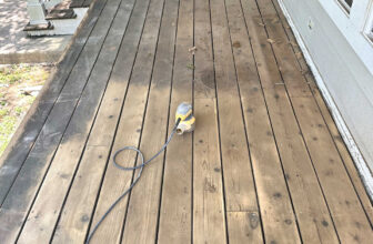 Sealing My Cedar Porch With Pine Tar And Linseed Oil