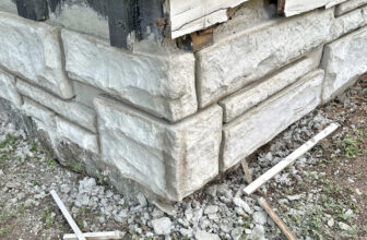 Porch Skirting Progress (The Hardest Part – Tackling The Corner Of The Porch)