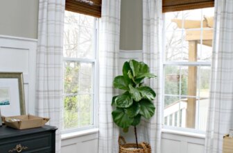 Make Store Bought Drapes Look High End With Easy DIY Tricks | Thrifty Decor Chick