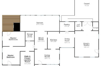 My New Vision: Adding A Small Private Deck Off Of Our Master Bathroom