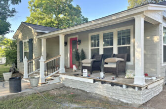 Look How Far I’ve Come! (Front Porch Then And Now)